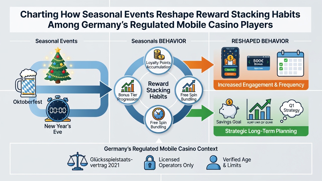 Darstellung von saisonalen Bonus-Stapeltrends auf mobilen Geräten in deutschen Casinos