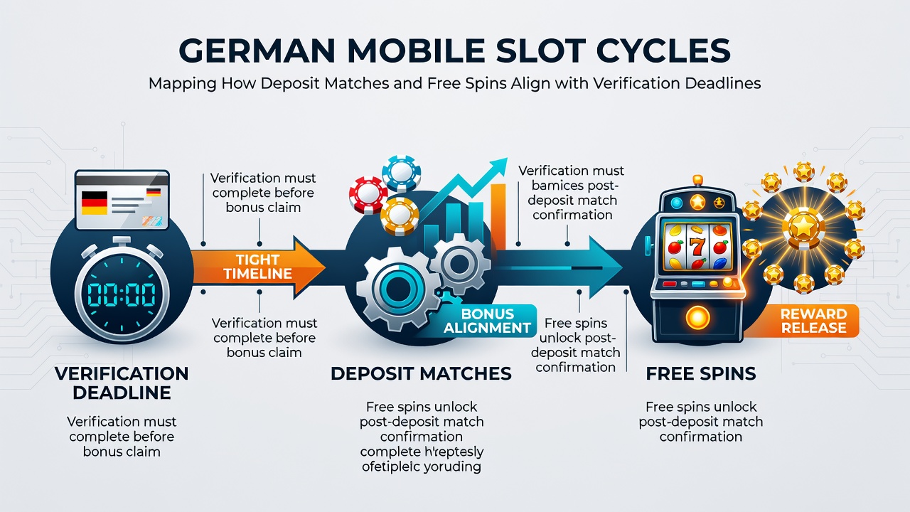 Darstellung von Verifizierungsfristen und Bonuszyklen in mobilen deutschen Casino-Apps