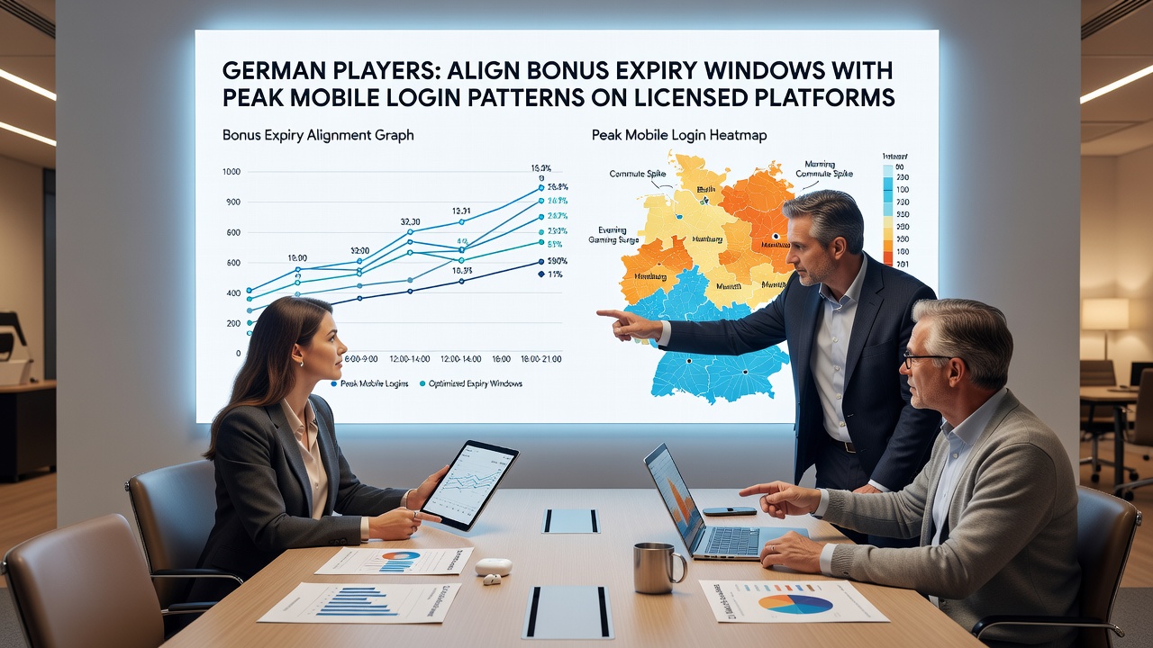 Grafik zur Synchronisation von Bonusfristen mit mobilen Nutzungsmustern auf deutschen Plattformen