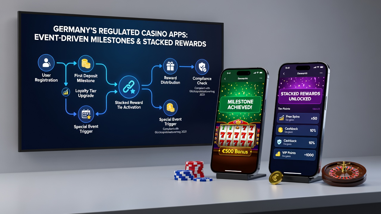 Mobile Casino-Belohnungsstufen und Meilenstein-Tracking in deutschen Apps