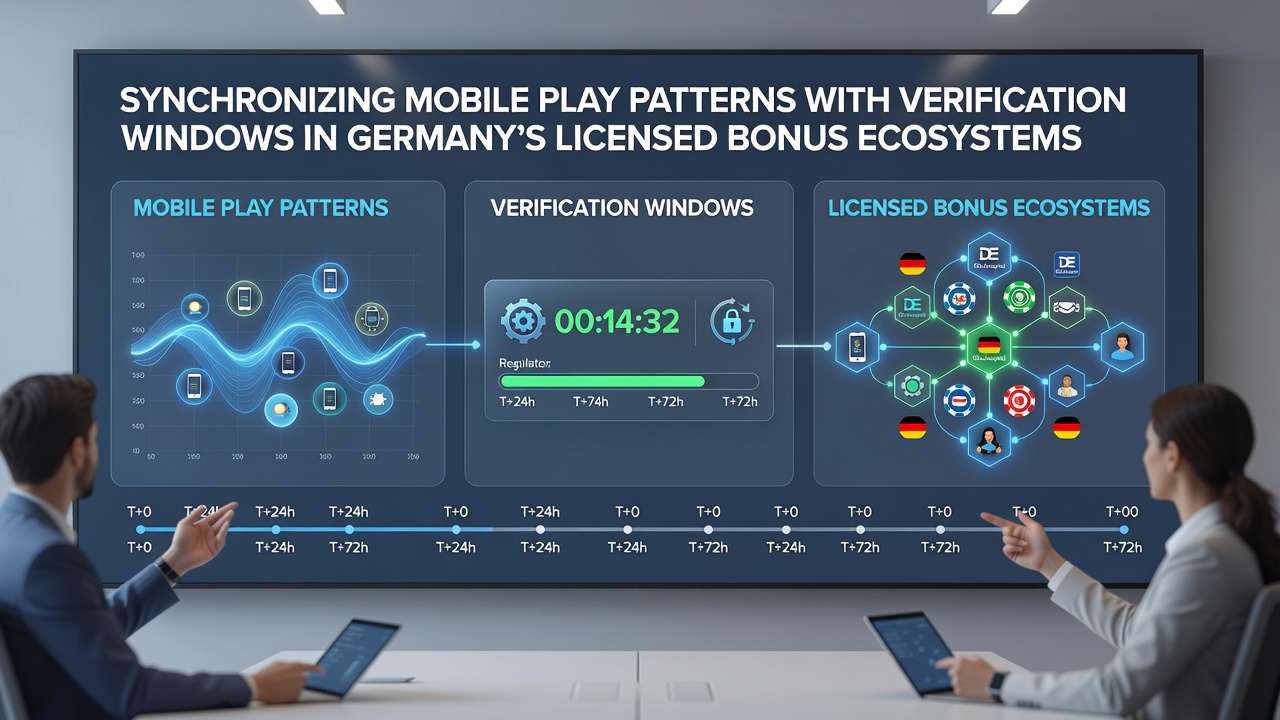 Synchronisation von Verifizierungsfenstern mit mobilen Spielmustern in deutschen Bonus-Ökosystemen